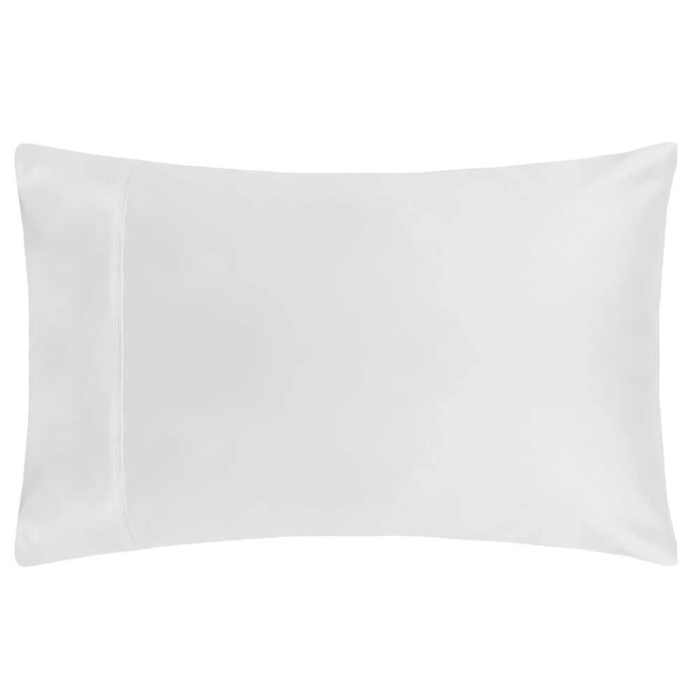 Belledorm Bamboo White Pair of Housewife Pillowcases